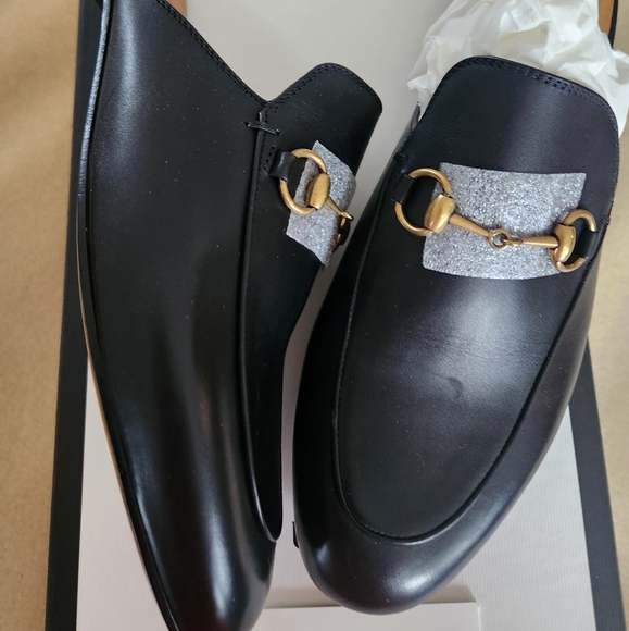 GUCCI PRINCETOWN HORSEBIT MULES NEW IN BOX - Picture 2 of 12